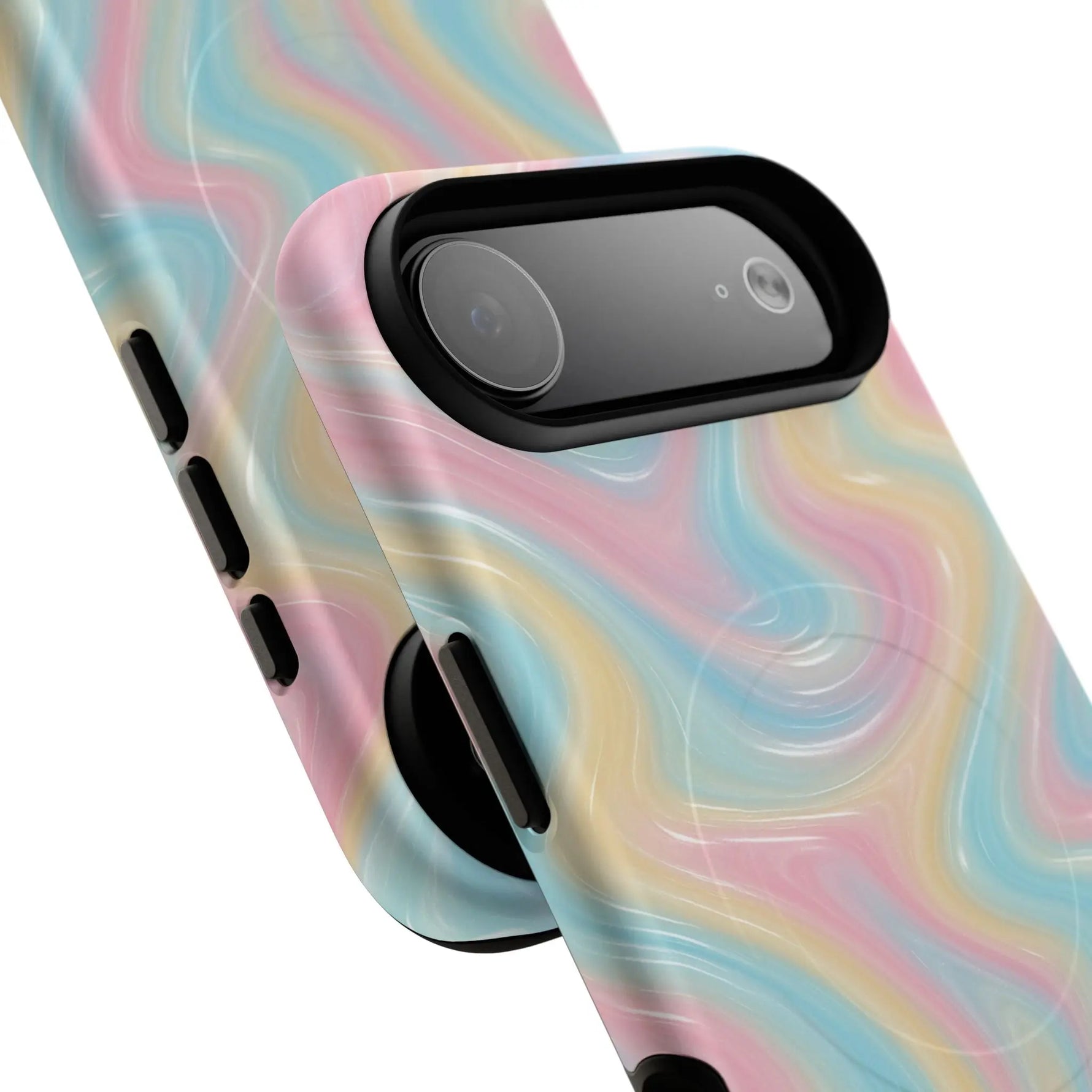 Rainbow Marble Swirl iPhone Case with MagSafe  Shamo's