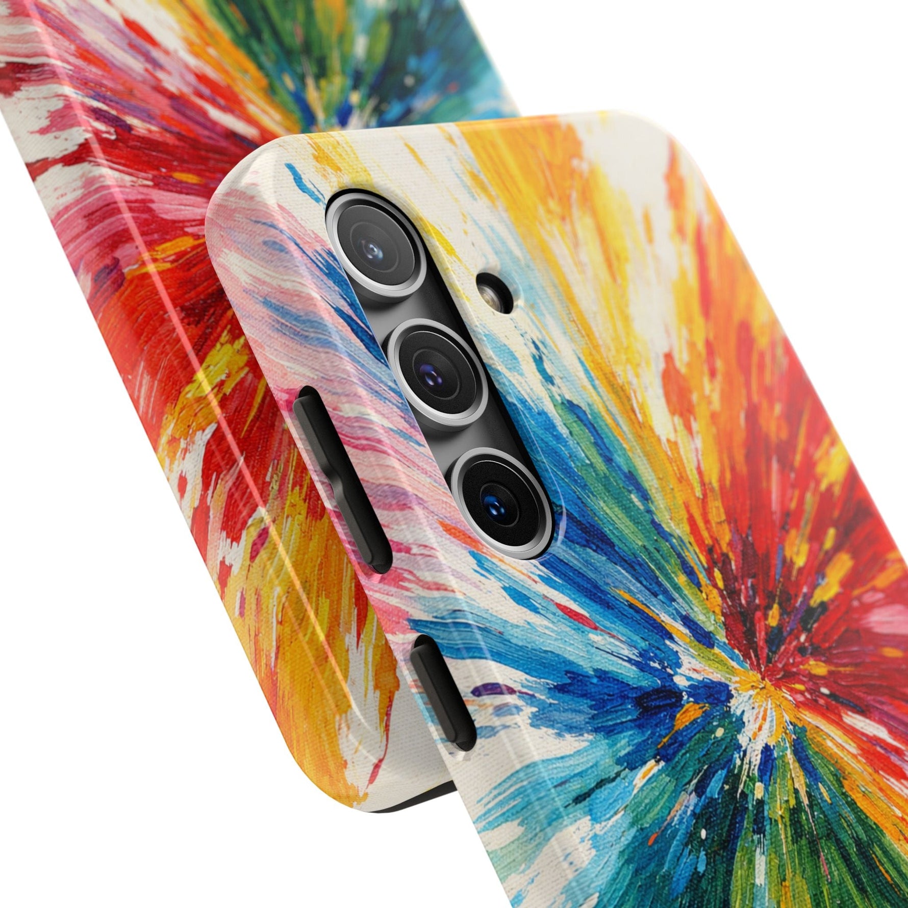 Vibrant Abstract Paint Explosion Impact Phone Case  Shamo's