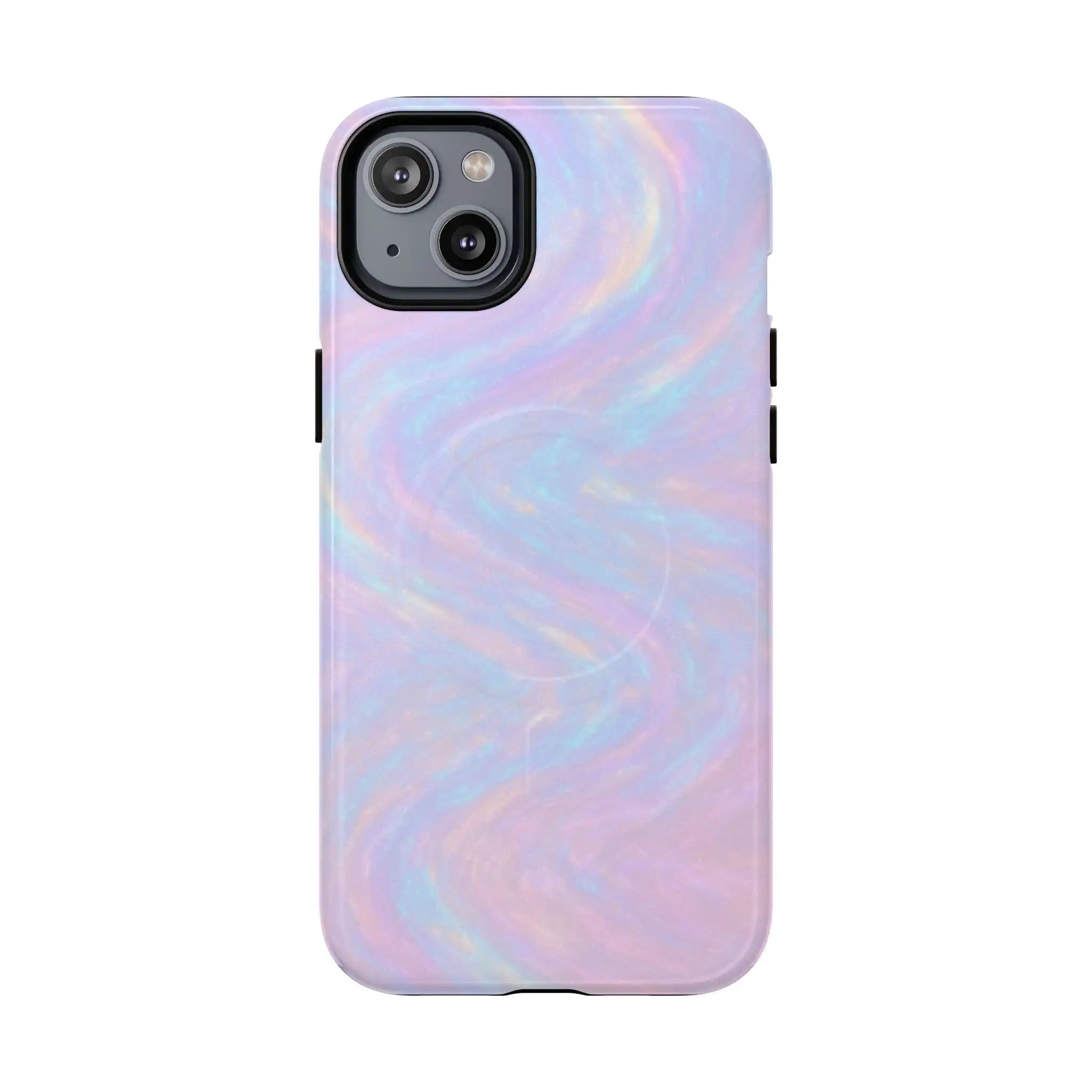 Luxury Series Iridescent Swirl iPhone Case with MagSafe - Shamo's