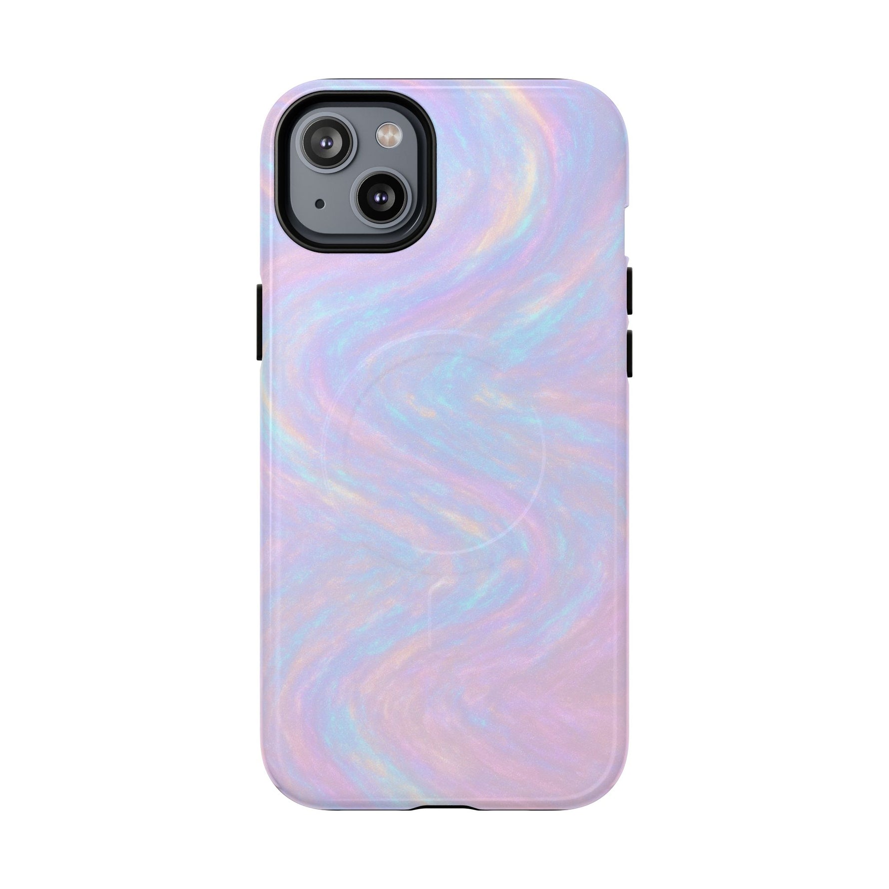 Luxury Series Iridescent Swirl iPhone Case with MagSafe - Shamo's
