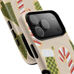 Festive Candy Cane Holiday iPhone Case | MagSafe  Shamo's