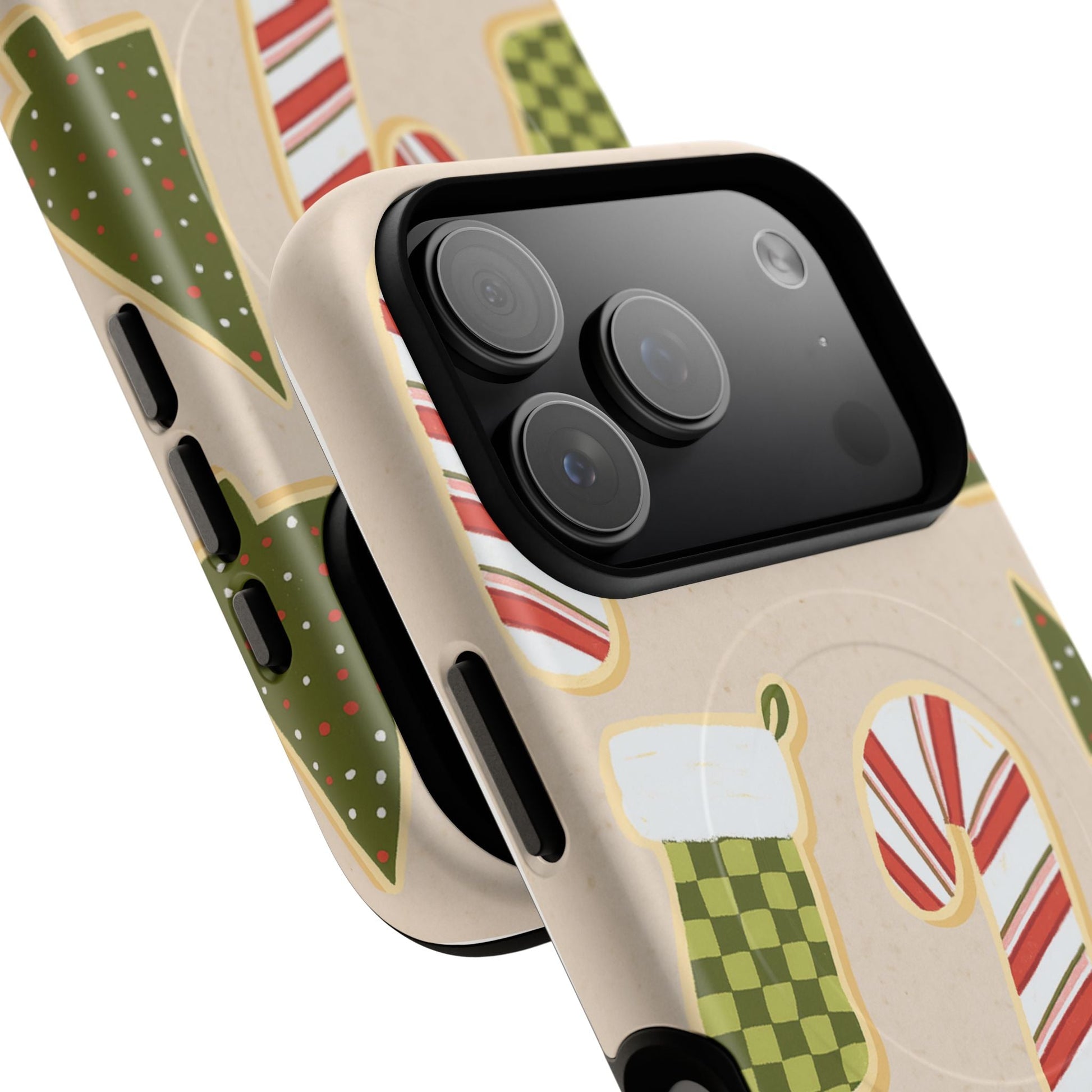 Festive Candy Cane Holiday iPhone Case | MagSafe  Shamo's