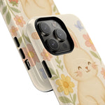 Fluffy Bunny Garden iPhone Case with MagSafe  Shamo's