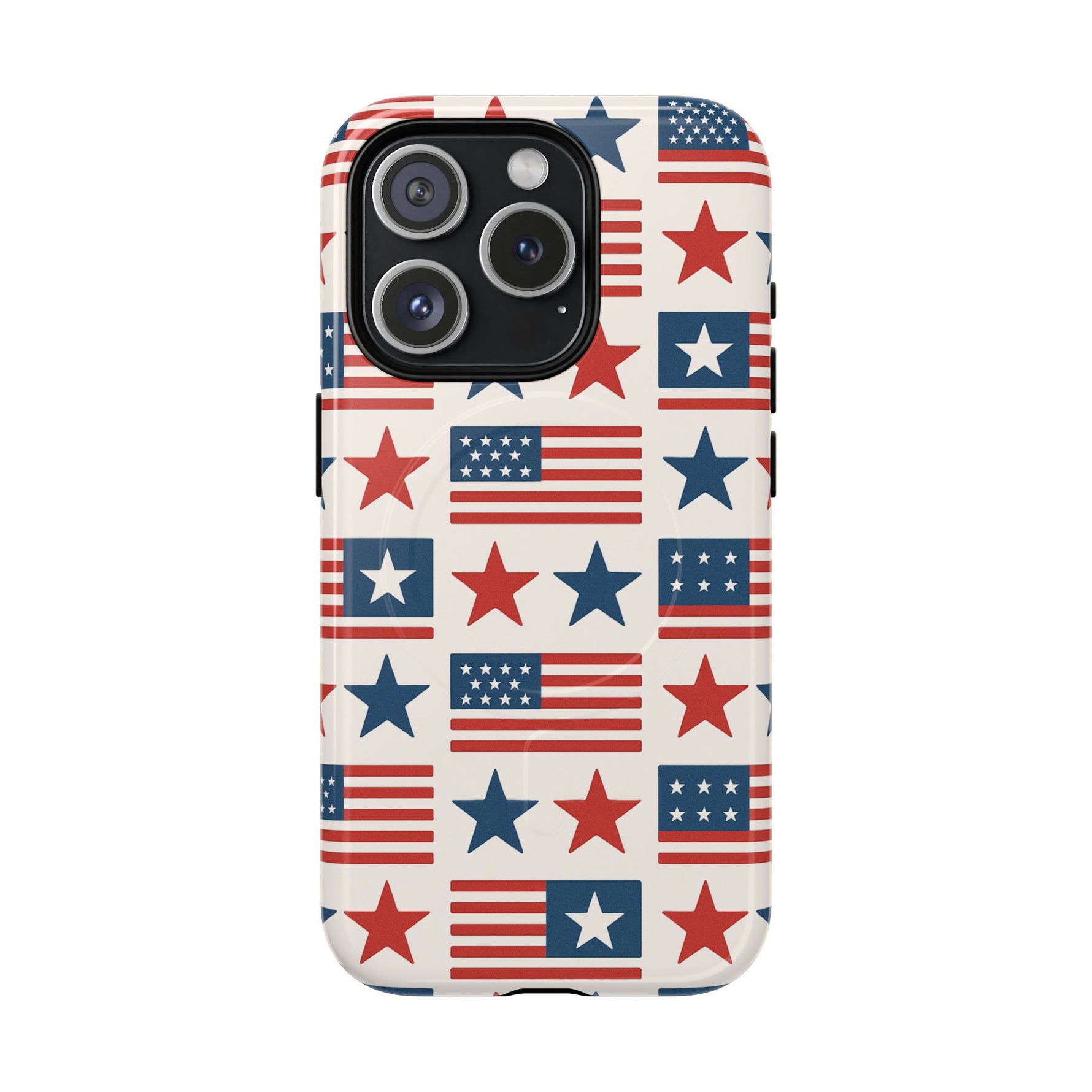 Patriotic American Flag iPhone Case | MagSafe - Shamo's