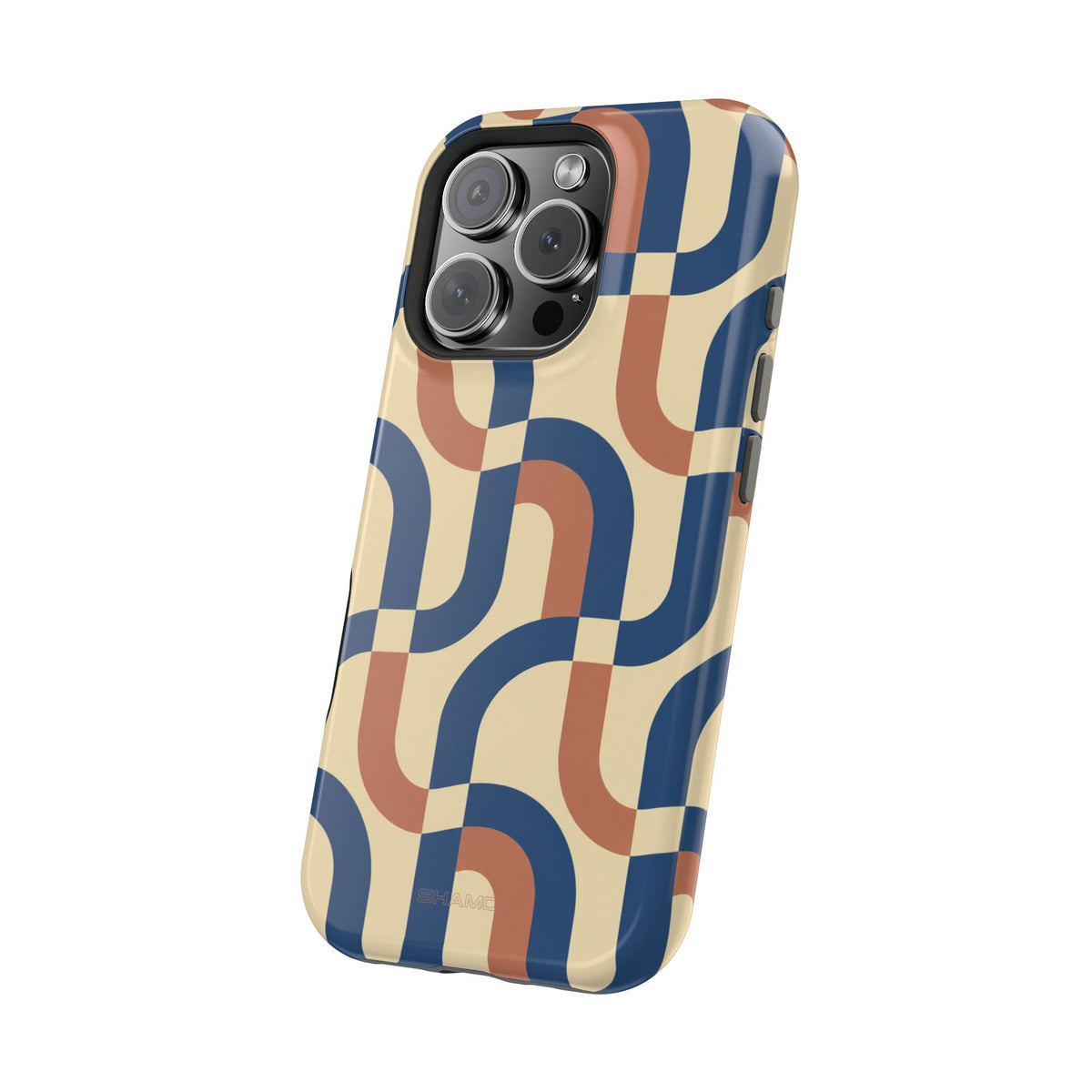 Mod Ribbon – Retro Geometric MagSafe Phone Case