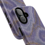 Purple Agate Marble iPhone Case with MagSafe  Shamo's