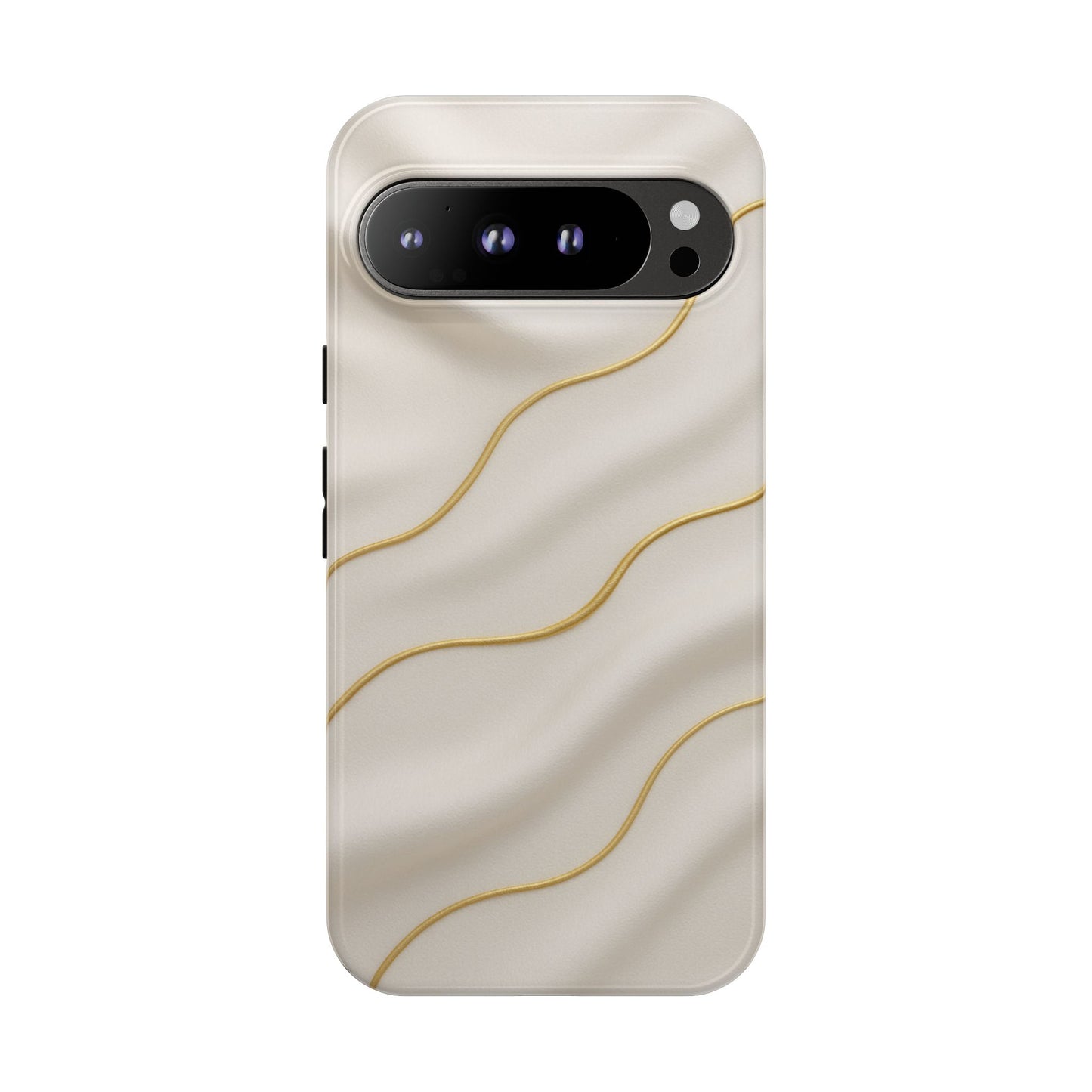 Elegant Gold Wave Tough iPhone Case