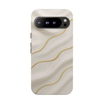 Elegant Gold Wave Tough iPhone Case  Shamo's Google Pixel 9 Pro XL / Glossy