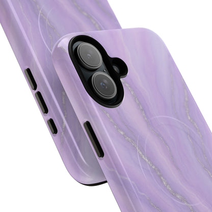 Lavender Marble iPhone Case with MagSafe