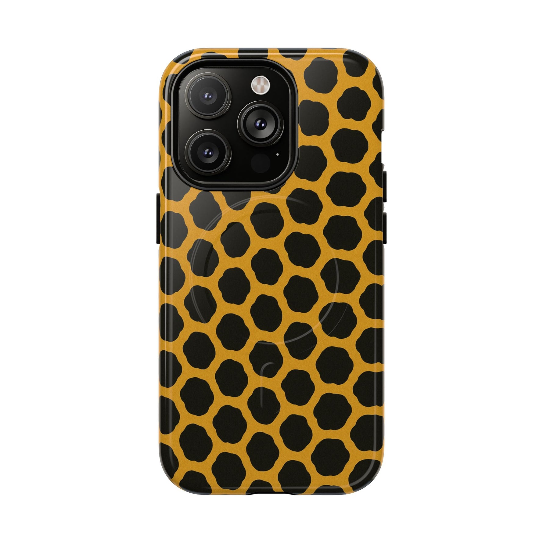 Stylish Leopard Pattern Magnetic iPhone Case | Compatible with MagSafe - Shamo's