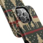 Holiday Reindeer Knit iPhone Case | compatible with MagSafe  Shamo's