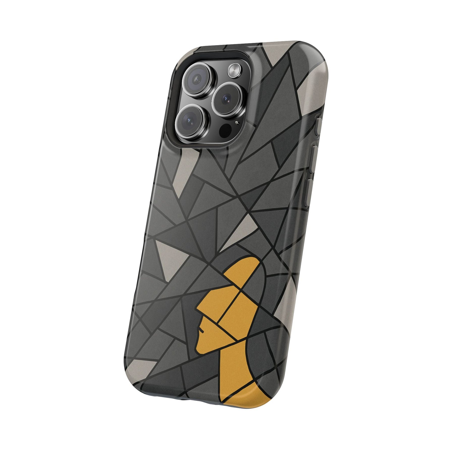 “Rebuilding Myself” Abstract iPhone Case — Magnetic MagSafe Impact-Resistant  Shamo's