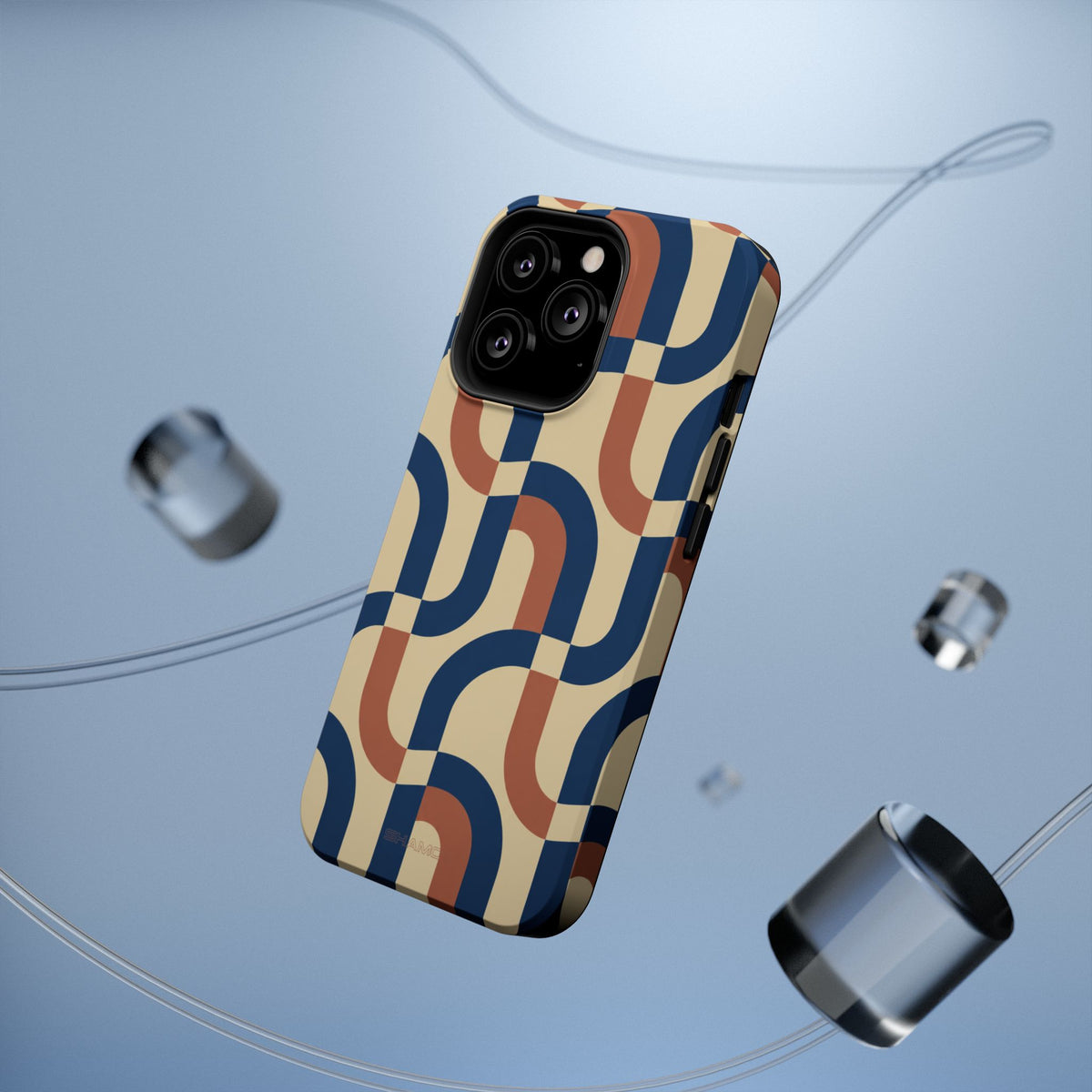 Mod Ribbon – Retro Geometric MagSafe Phone Case