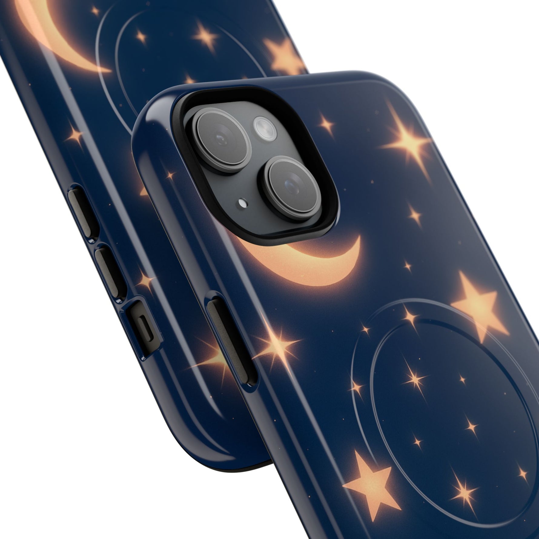 Moon Glow Magic Case for iPhone - Star and Moon Design | MagSafe - Shamo's