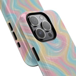 Rainbow Marble Swirl iPhone Case with MagSafe - Shamo's
