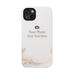 Personalizable Impact-Resistant Phone Case — Add Photo & Text