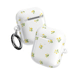 AirPods Case, French Petite Yellow Floral Protective Cover