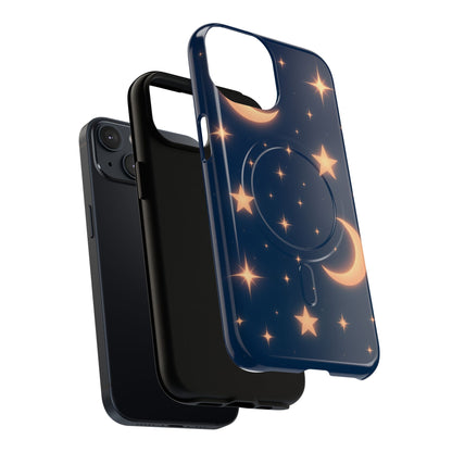 Moon Glow Magic Case for iPhone - Star and Moon Design | MagSafe