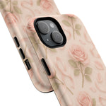 Blush Roses and Ribbons 3D iPhone Case | MagSafe - Shamo's