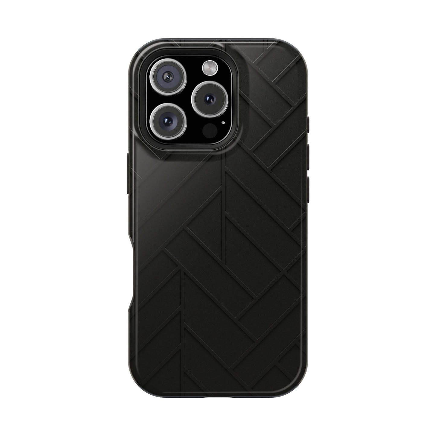 Rugged Tire-Tread Design iPhone Case | MagSafe Compatible  Shamo's iPhone 16 Pro / Glossy