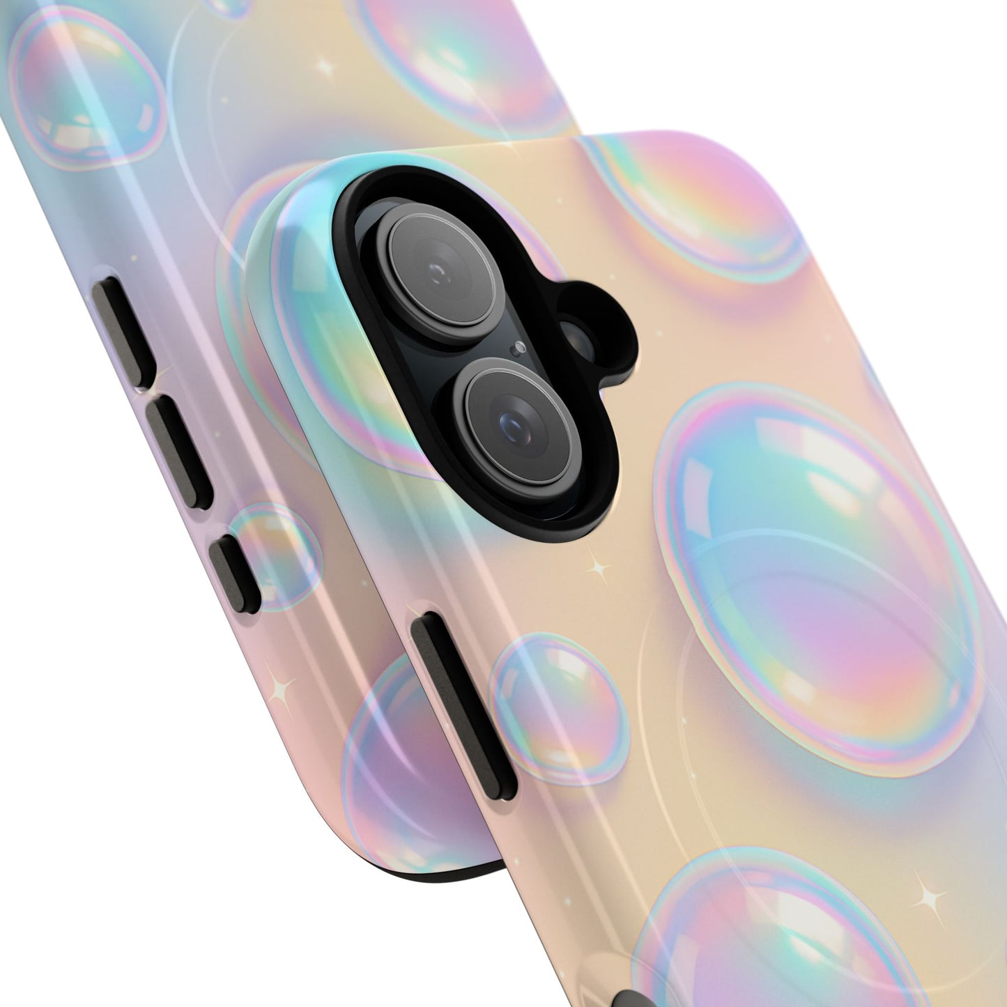 Holographic Bubble iPhone Case - with MagSafe