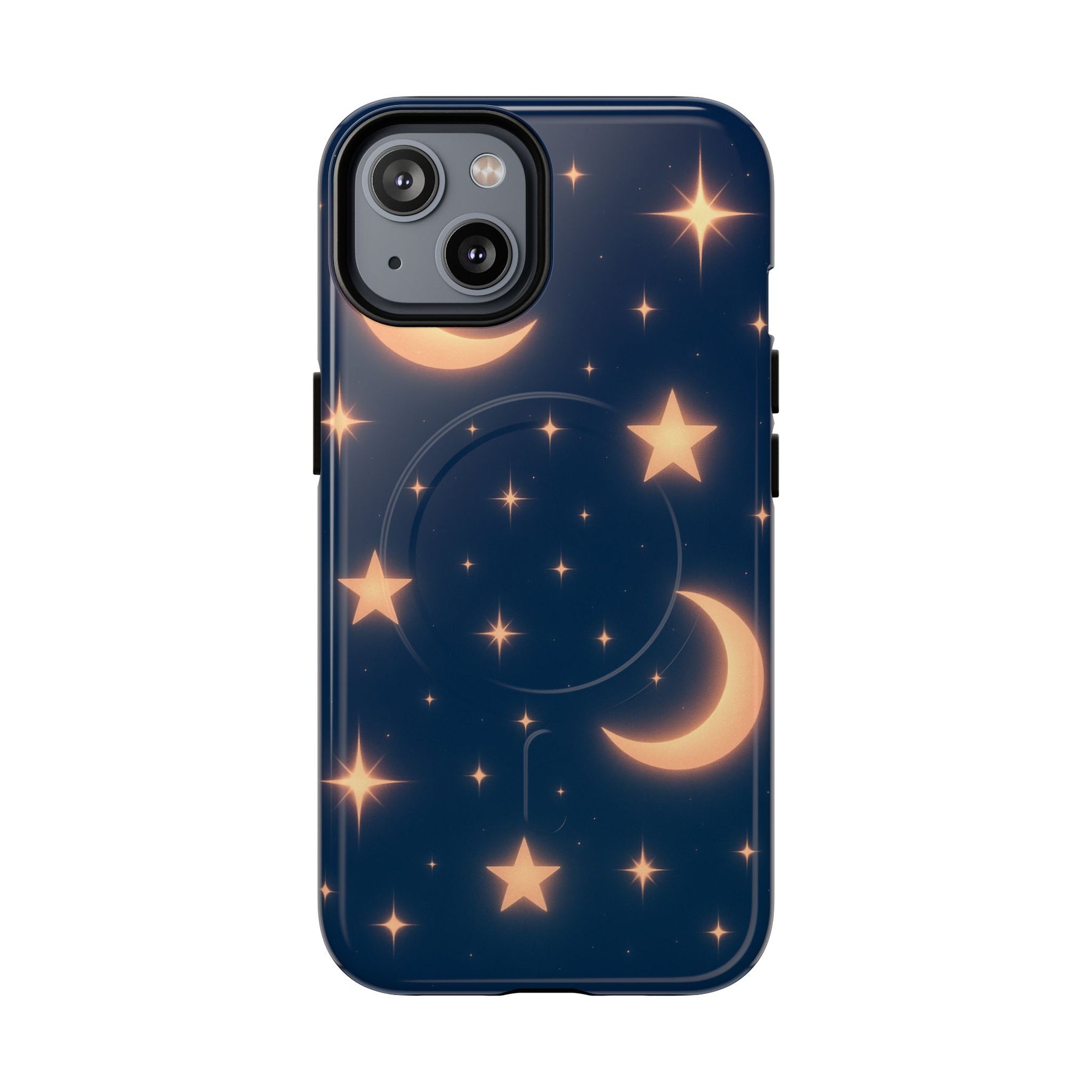 Moon Glow Magic Case for iPhone - Star and Moon Design | MagSafe - Shamo's
