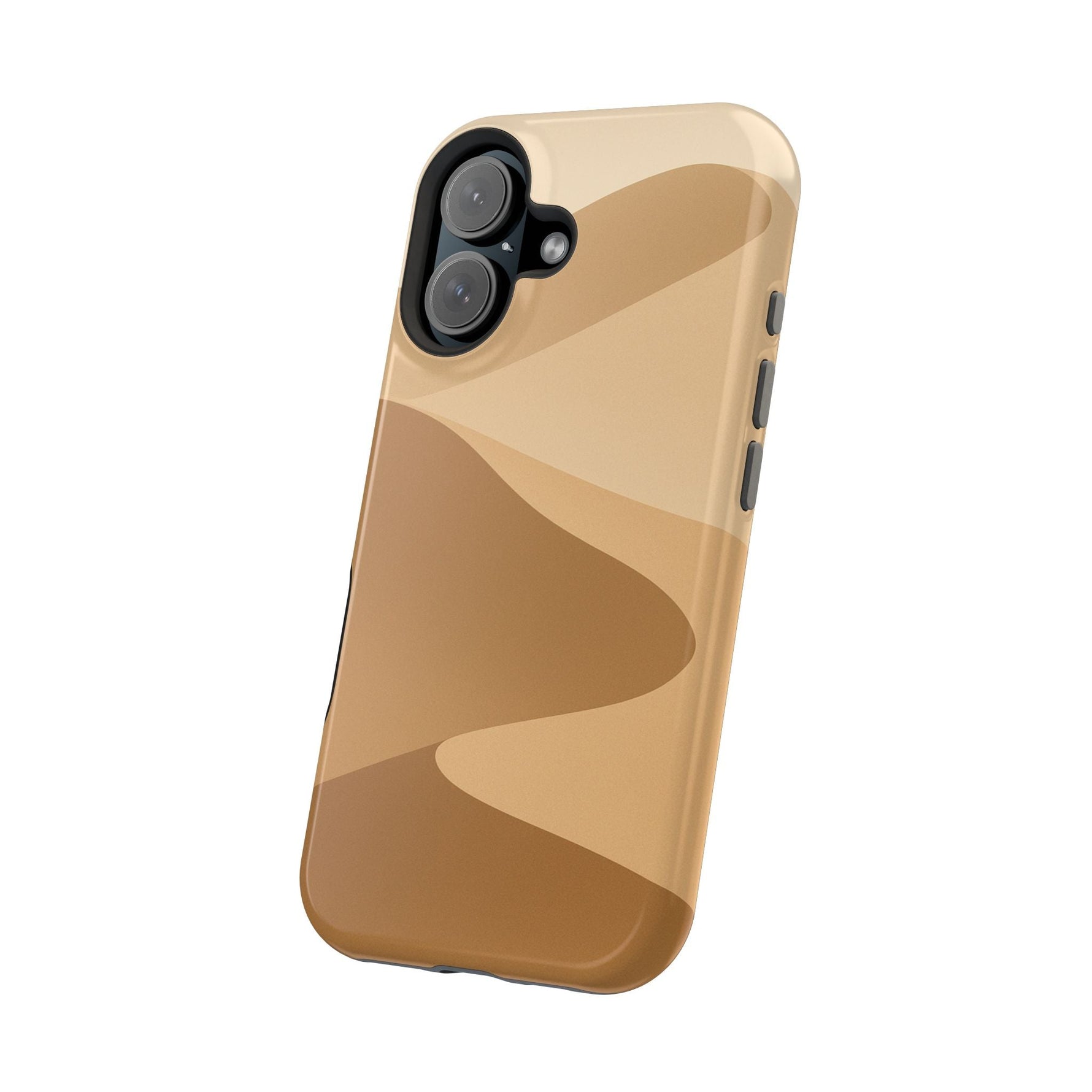 Neutral Desert Wave Design iPhone Case | MagSafe  Shamo's