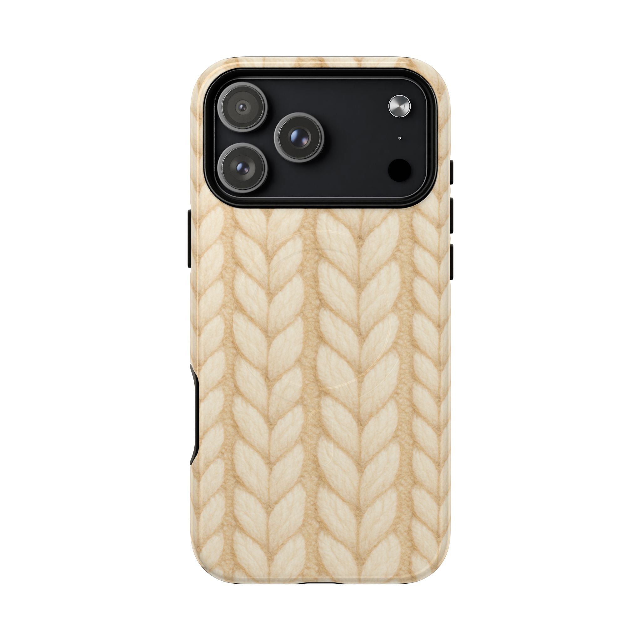 Cozy Knitted Texture Tough iPhone Case | MagSafe - Shamo's