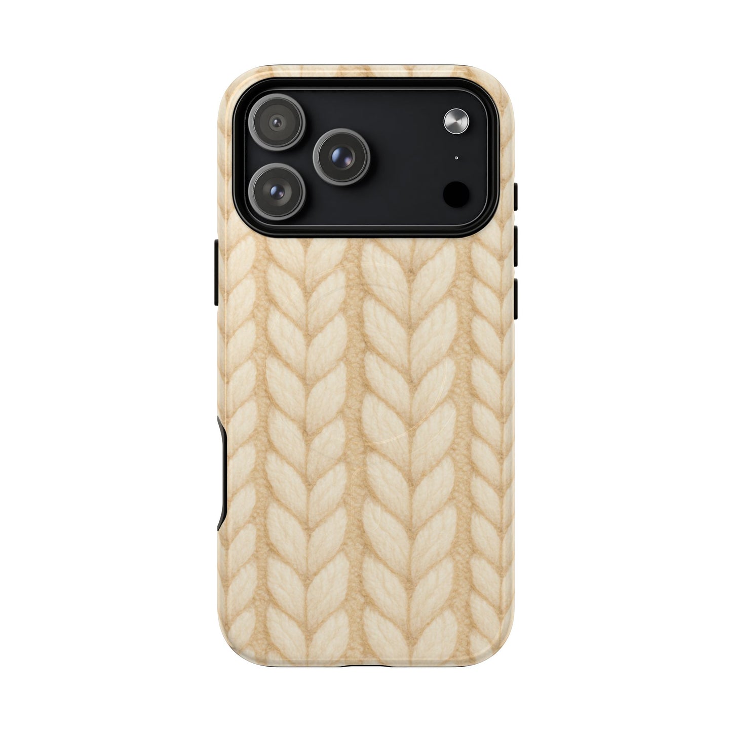 Cozy Knitted Texture Tough iPhone Case | MagSafe