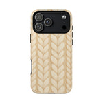 Cozy Knitted Texture Tough iPhone Case | MagSafe - Shamo's
