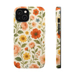 Floral Vintage Garden iPhone Case — with MagSafe