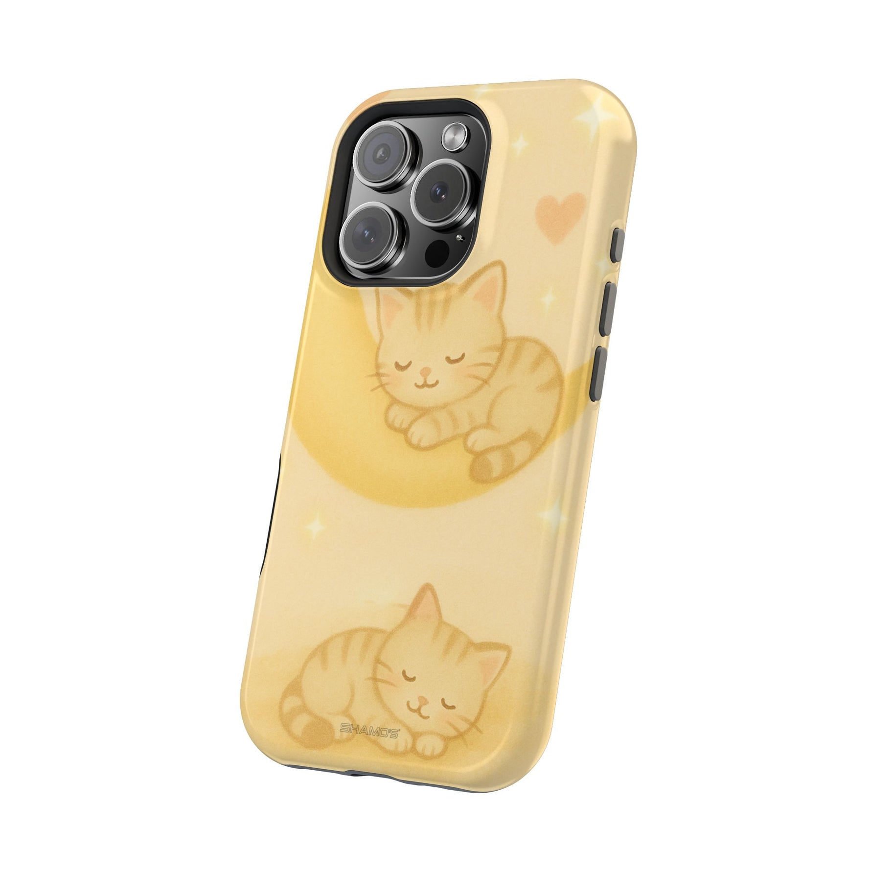 Sweet Kitten Dreams iPhone Case with MagSafe - iPhone 17 / Glossy - Shamo's