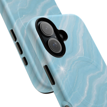 Sky Glow Marble iPhone Case with MagSafe
