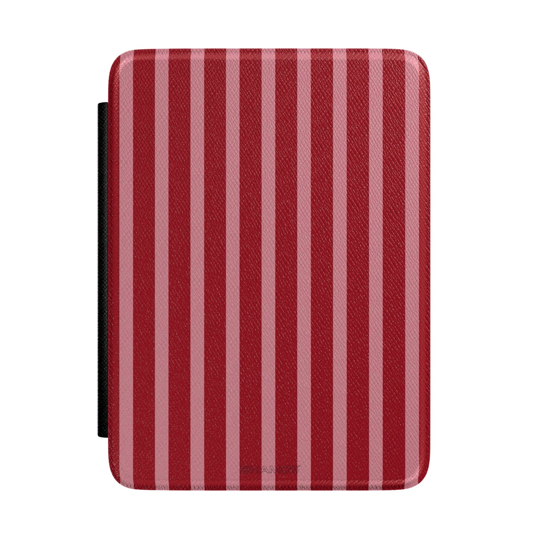 Red Burgundy Stripe Kindle Case - Protective E-Reader Cover