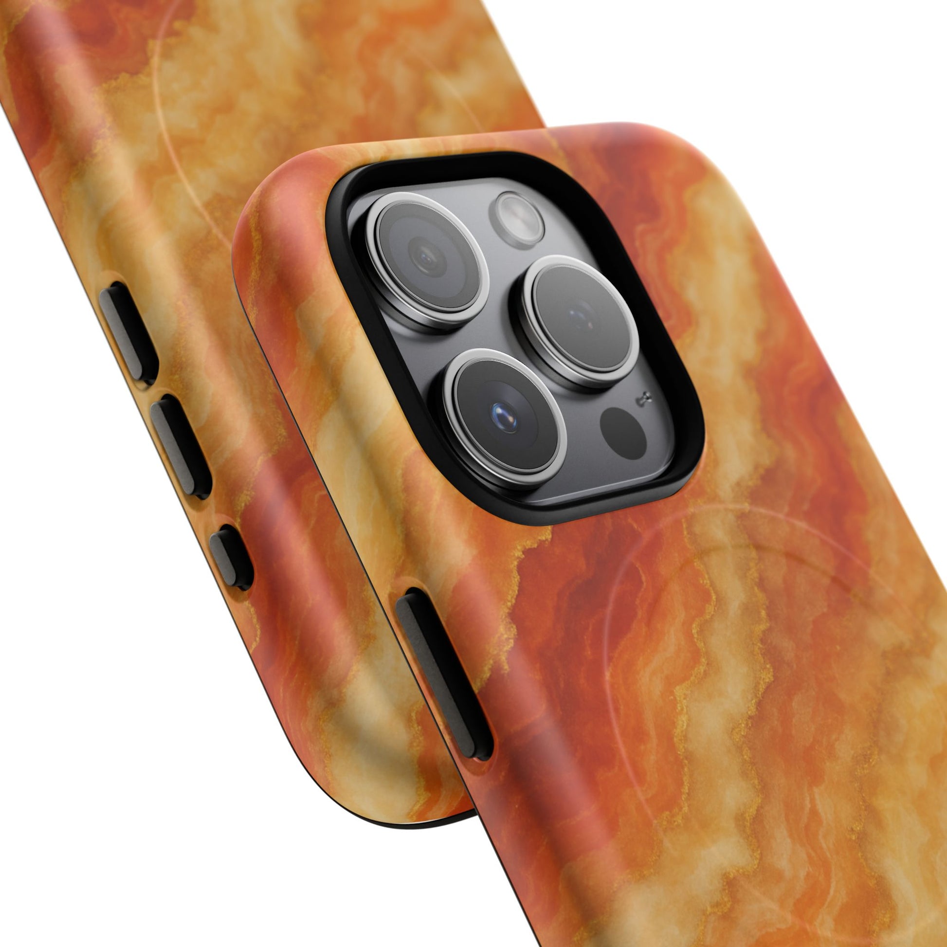 Amber Agate Marble iPhone Case with MagSafe - Shamo's