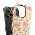 Vintage Love Letter iPhone Case — MagSafe Compatible, Impact-Resistant & Shockproof - iPhone 17 Pro Max / Glossy - Shamo's