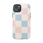Pastel Checkerboard Pattern iPhone Cases - MagSafe - Shamo's