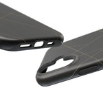 Black Geometric Design iPhone Case | MagSafe  Shamo's