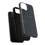 Midnight Marble iPhone Case with MagSafe - iPhone 17 / Glossy - Shamo's