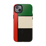 UAE Flag iPhone Case | MagSafe  Shamo's iPhone 14 Plus / Glossy