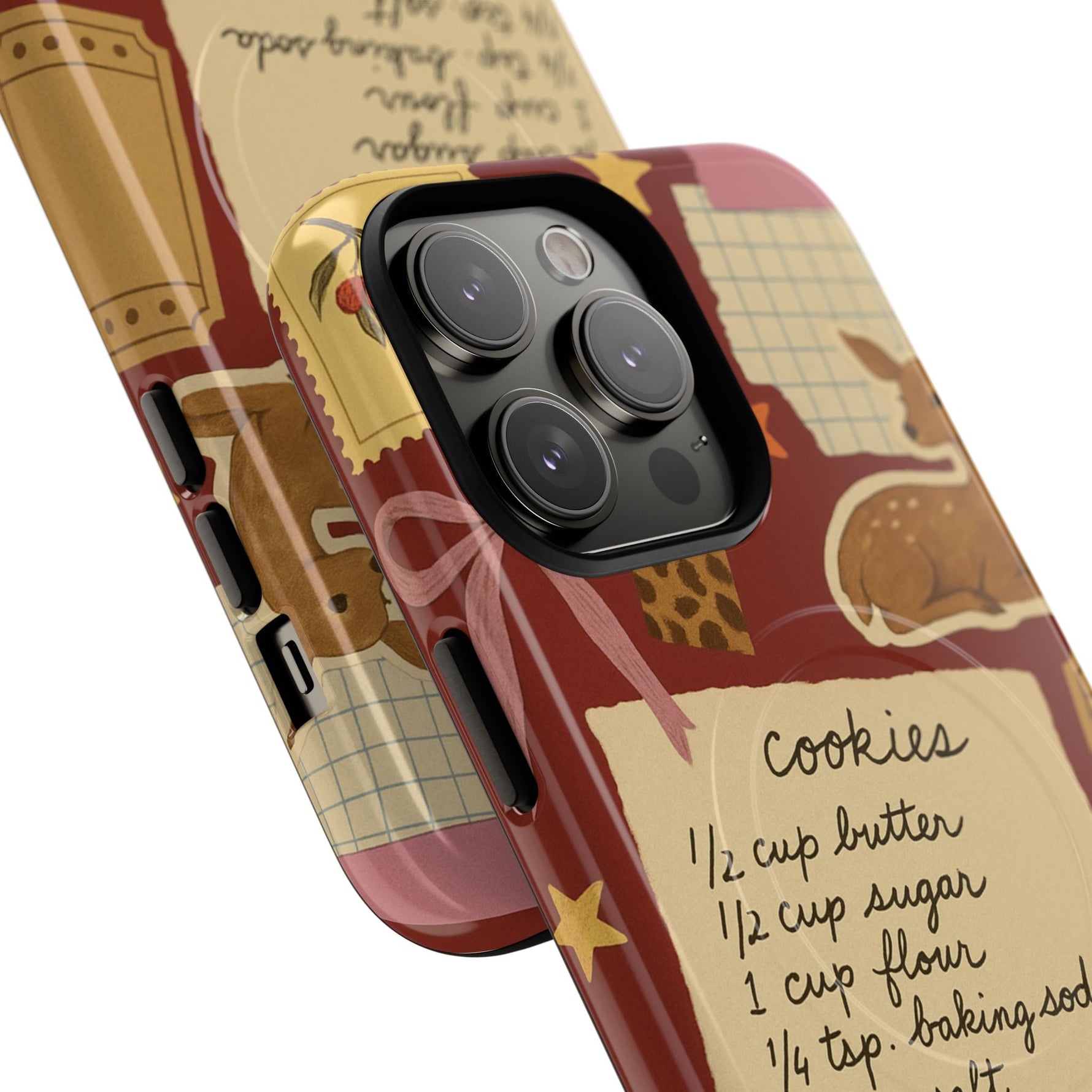 Holiday Receipt Stamps iPhone Case with MagSafe Compatibility  Shamo's