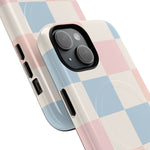 Pastel Checkerboard Pattern iPhone Cases - MagSafe - Shamo's