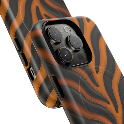 Fierce Tiger Striped iPhone Case - Works with MagSafe