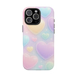 Cute Rainbow Hearts Phone Case  Shamo's iPhone 16 Pro Max