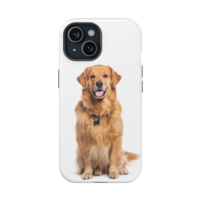 MagSafe Tough Cases with Golden Retriever dog print