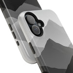 Monochrome Mountain Design iPhone Case | MagSafe  Shamo's