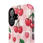Y2K Cherries & Hearts iPhone Case | MagSafe
