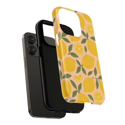 Lemon Fruit Design iPhone Case | MagSafe Compatible