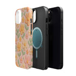 Vintage Floral 3D iPhone Case | MagSafe Compatible - Shamo's