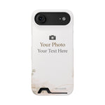 Funda para teléfono personalizable con tarjetero | Añade tu propia foto y texto